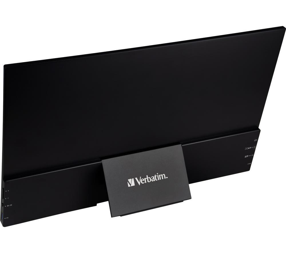 VERBATIM PMT-15 Monitor portátil LED TFT Full HD de 15,6" - Negro
