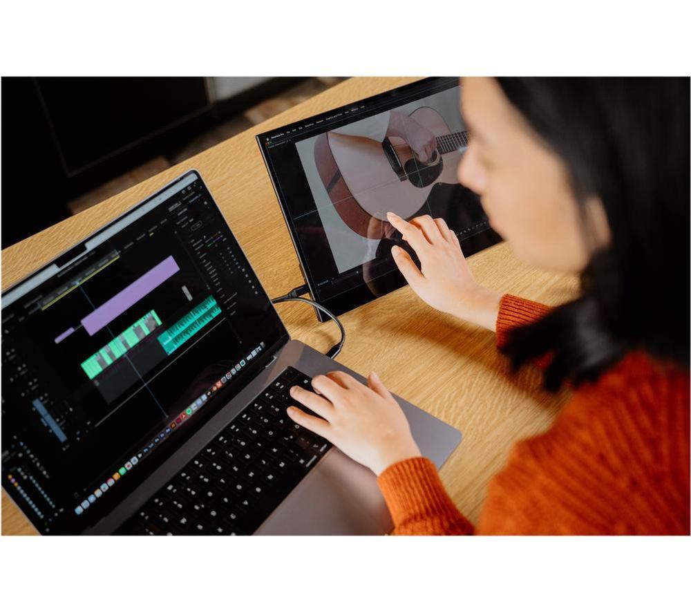 VERBATIM PMT-17 Full HD 17.3" IPS LCD Portable Monitor - Black