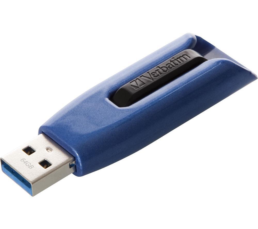 VERBATIM Store 'n' Go V3 Max USB 3.2 Memory Stick - 32 GB, Blue