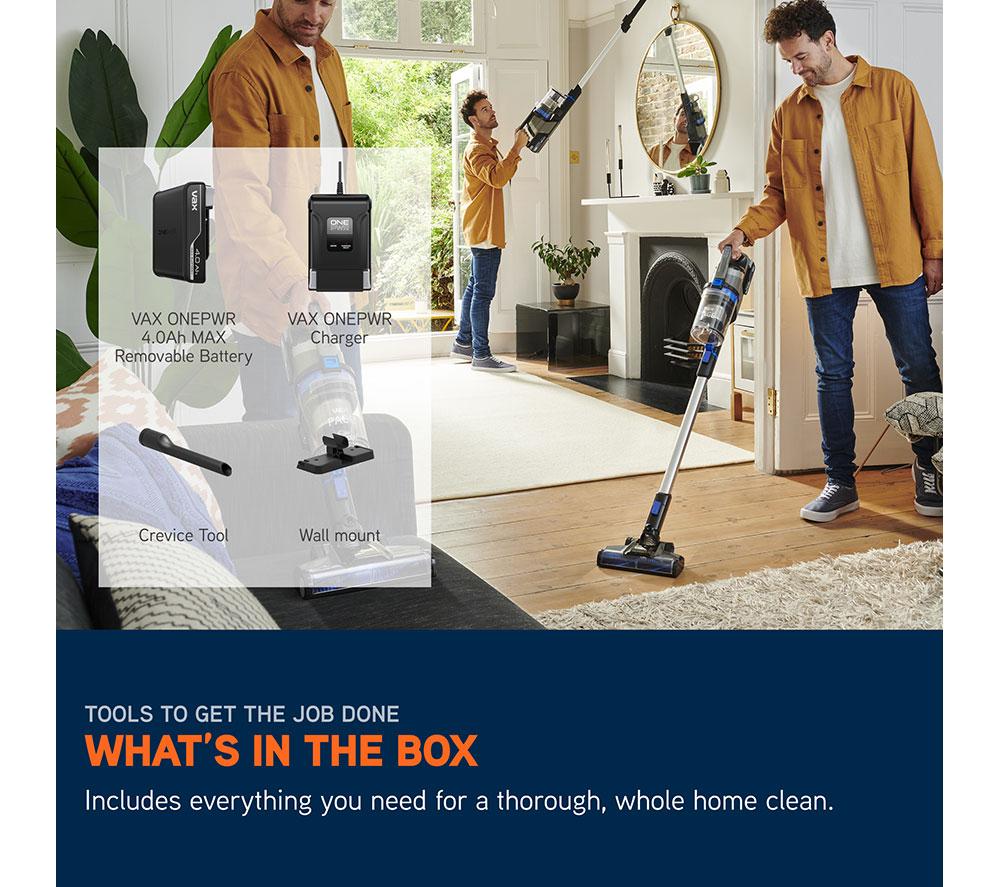 VAX Pace CLSV-PAKS Cordless Vacuum Cleaner - Graphite & Blue