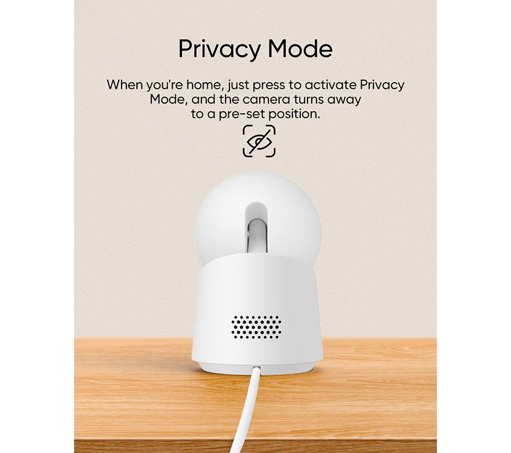Cámara de seguridad interior con WiFi con movimiento horizontal/vertical 2K EUFY C220