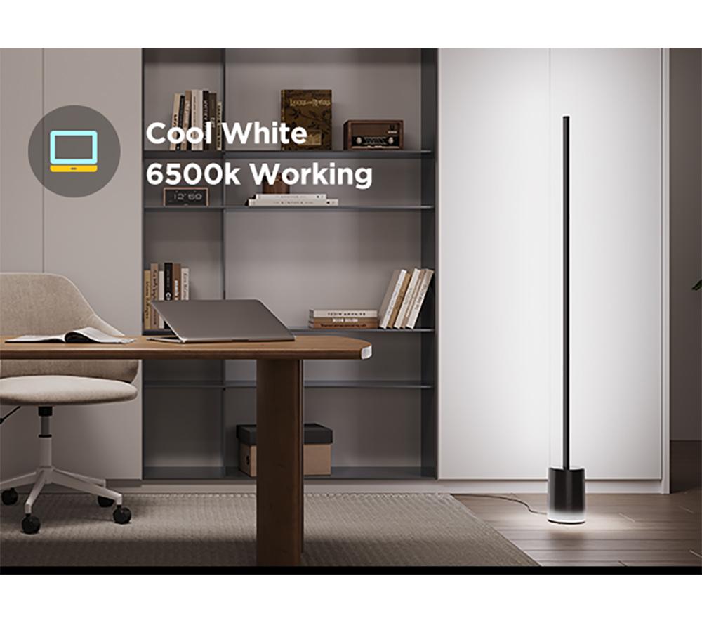 GOVEE RGBICWW Smart Zylinder Stehleuchte - Schwarz