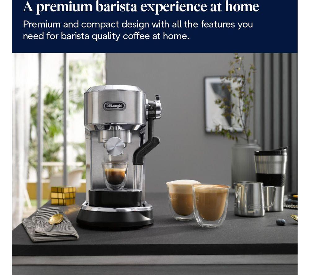 DELONGHI Dedica Maestro Plus EC950.M Kaffeemaschine - Silber