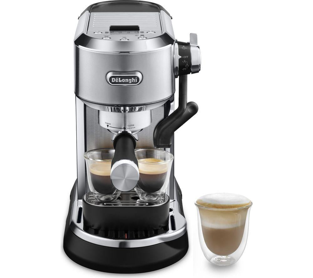 DELONGHI Dedica Maestro Plus EC950.M Coffee Machine - Silver