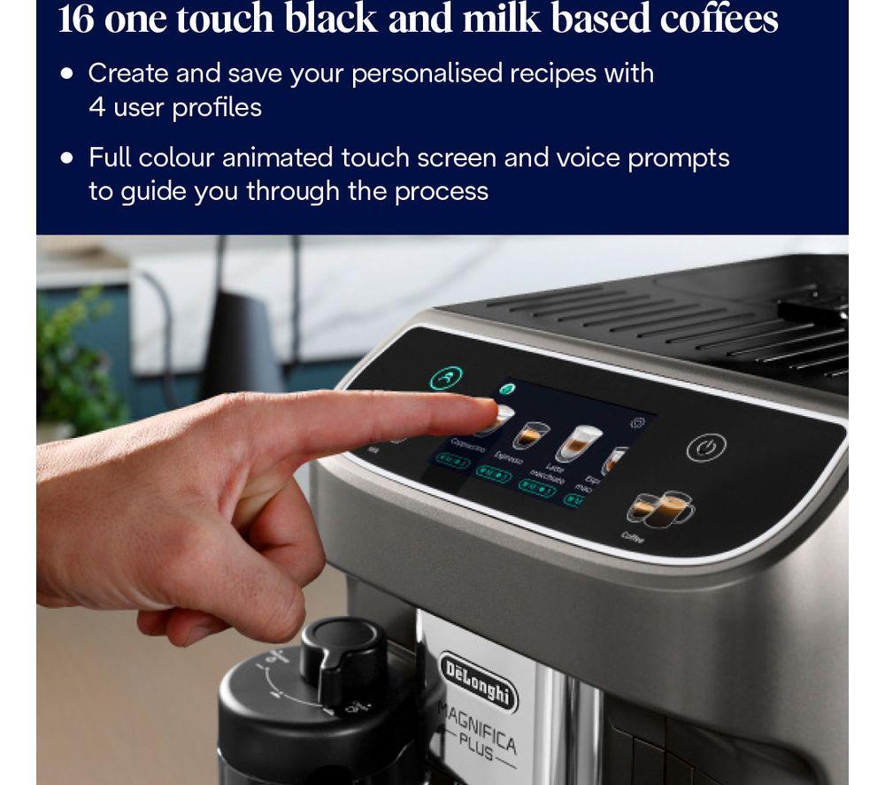 DELONGHI Magnifica Plus ECAM320.70.TB Bean to Cup Coffee Machine - Titanium Black