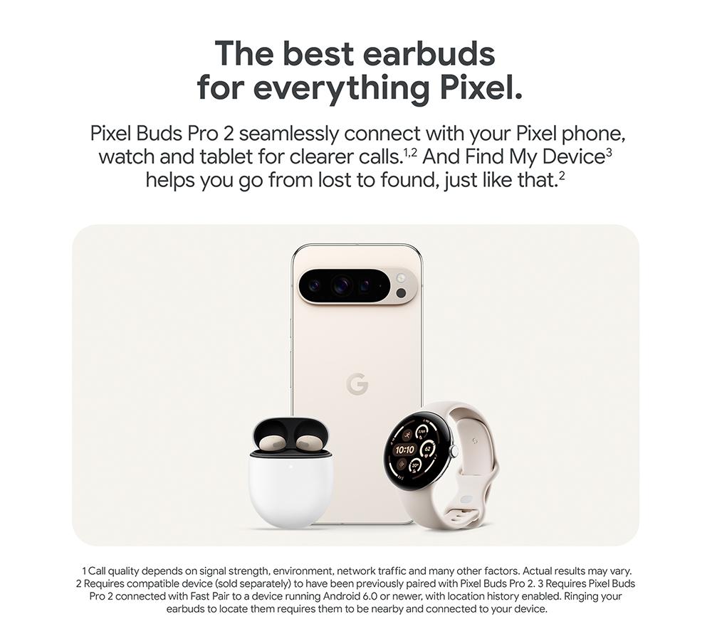 Auriculares inalámbricos Bluetooth GOOGLE Pixel Buds Pro 2 - Porcelana