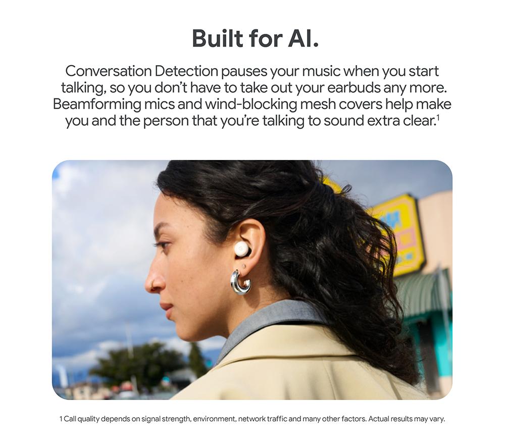 Auriculares inalámbricos Bluetooth GOOGLE Pixel Buds Pro 2 - Porcelana