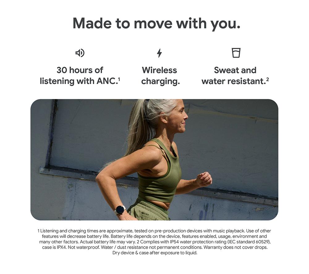 Auriculares inalámbricos Bluetooth GOOGLE Pixel Buds Pro 2 - Porcelana