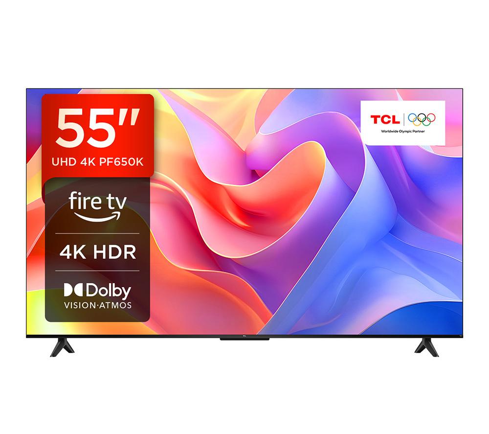 TCL PF650K 55" LED 4K HDR Smart Fire TV with Freely - 55PF650K