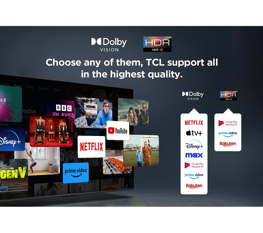 TCL PF650K 43" LED 4K HDR Smart Fire TV with Freely - 43PF650K