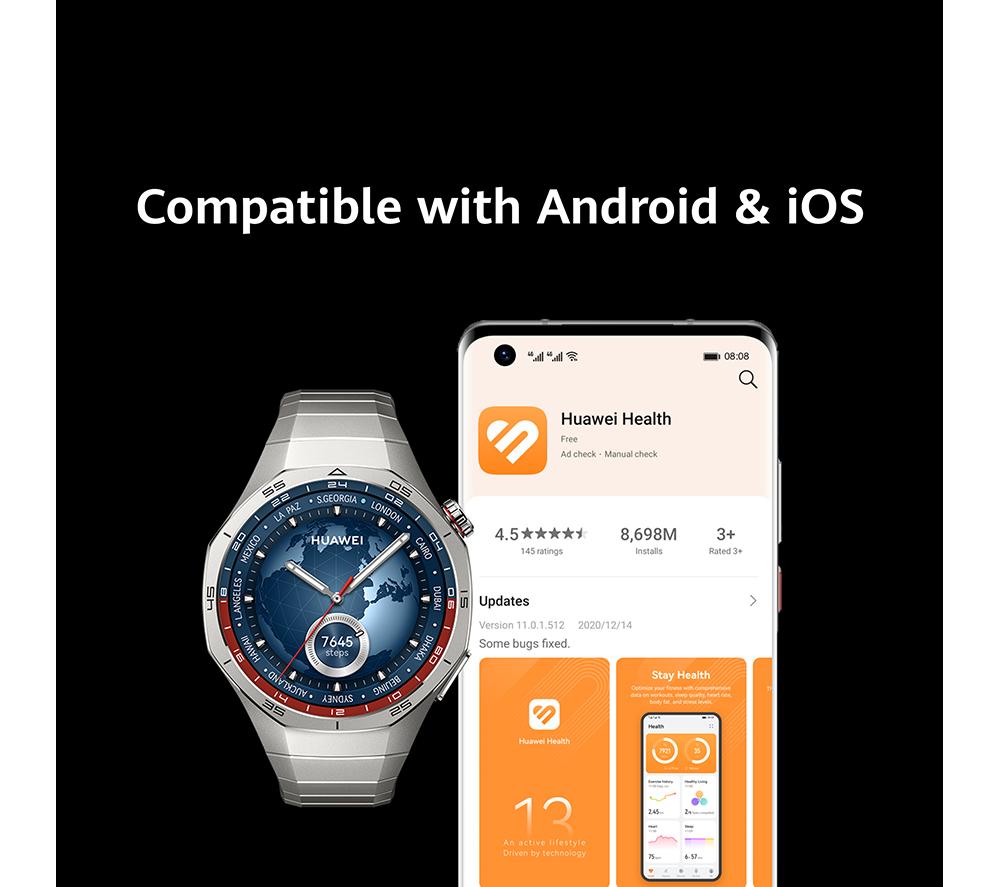 HUAWEI Watch GT 5 Pro - Titanium, 46 mm