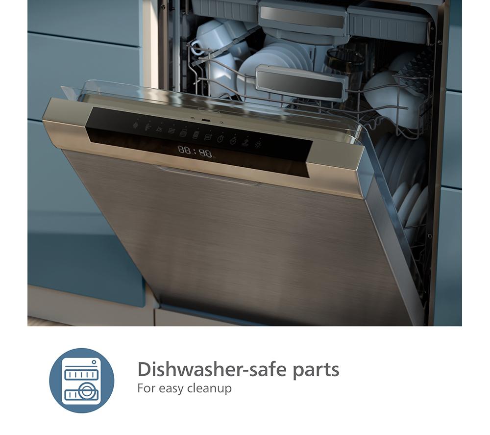 Freidora de aire PHILIPS Serie 2000 NA230/09 - Negro