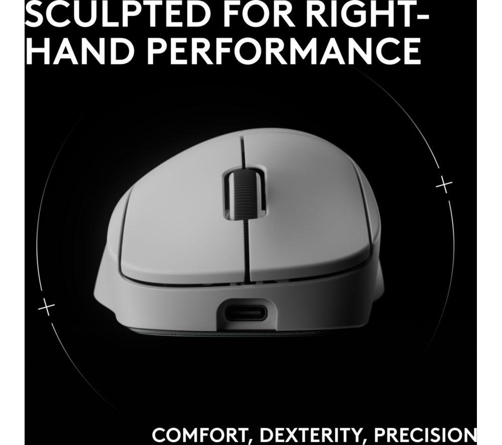 Ratón gaming óptico inalámbrico LOGITECH Pro X Superlight 2 Dex - Blanco