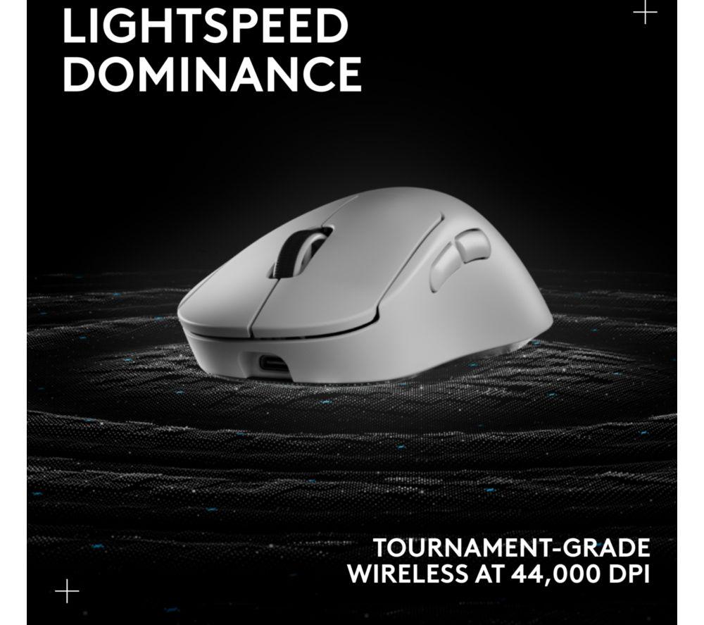 Ratón gaming óptico inalámbrico LOGITECH Pro X Superlight 2 Dex - Blanco