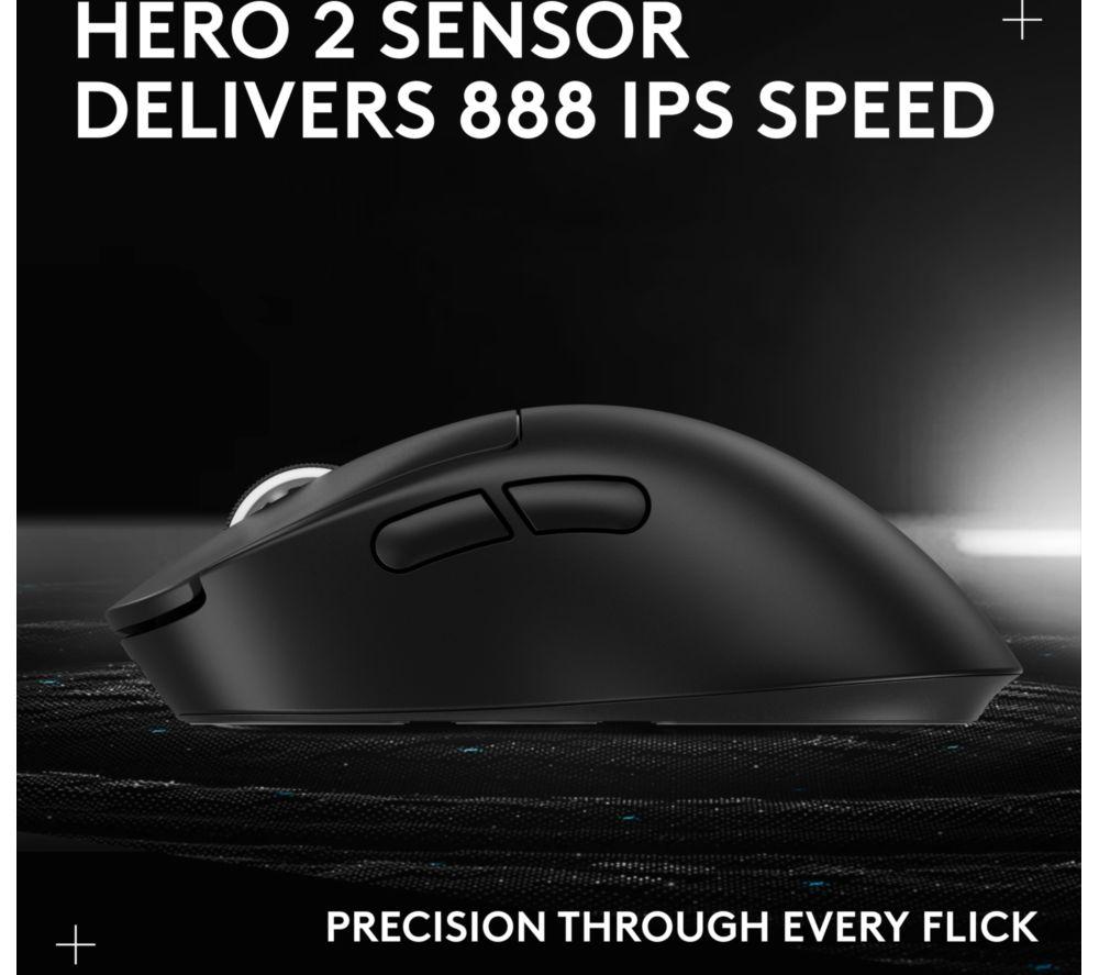 Ratón óptico inalámbrico para gaming LOGITECH Pro X Superlight 2 Dex - Negro