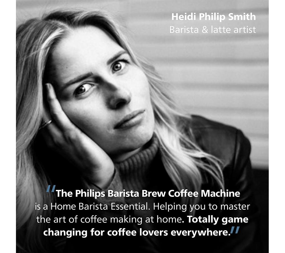Cafetera superautomática PHILIPS Barista Brew PSA3218/10 - Negro