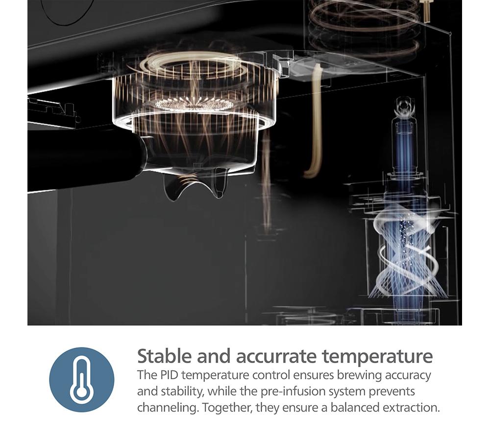 Cafetera superautomática PHILIPS Barista Brew PSA3218/10 - Negro