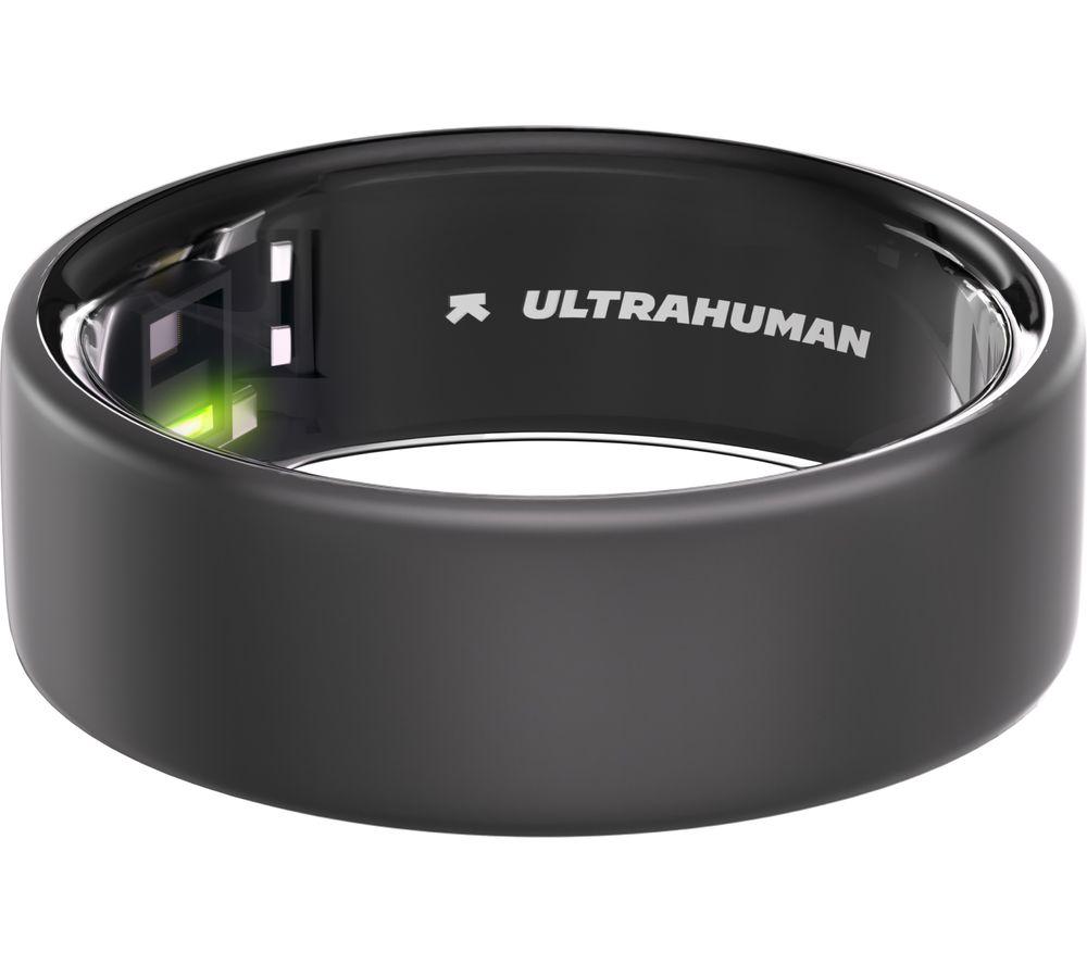 ULTRAHUMAN Ring Air - Matte Grey, Size 8