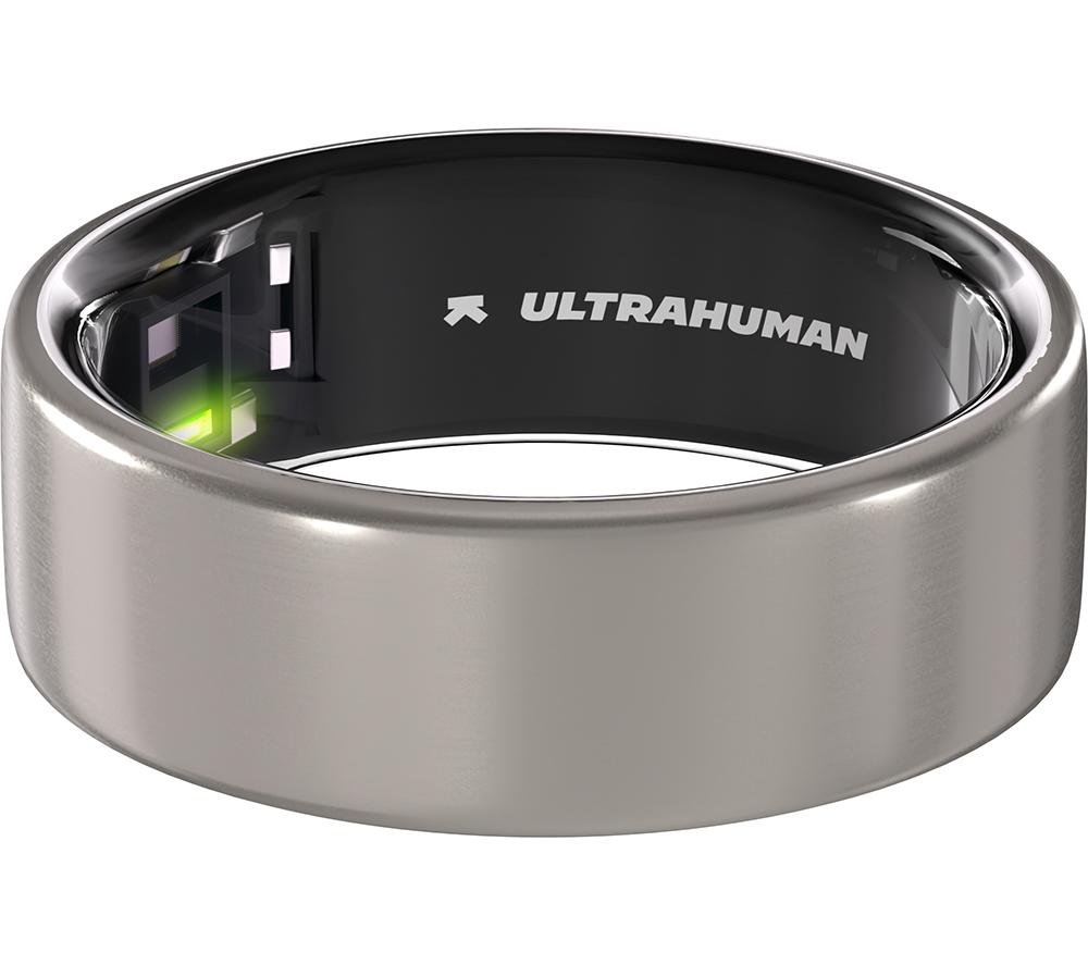 ULTRAHUMAN Ring Air - Raw Titanium, Size 9
