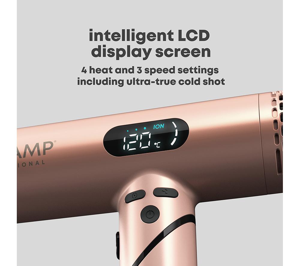 REVAMP Dynamic Radiance & Shine Digital Intelligent Ionic Hair Dryer - Gold