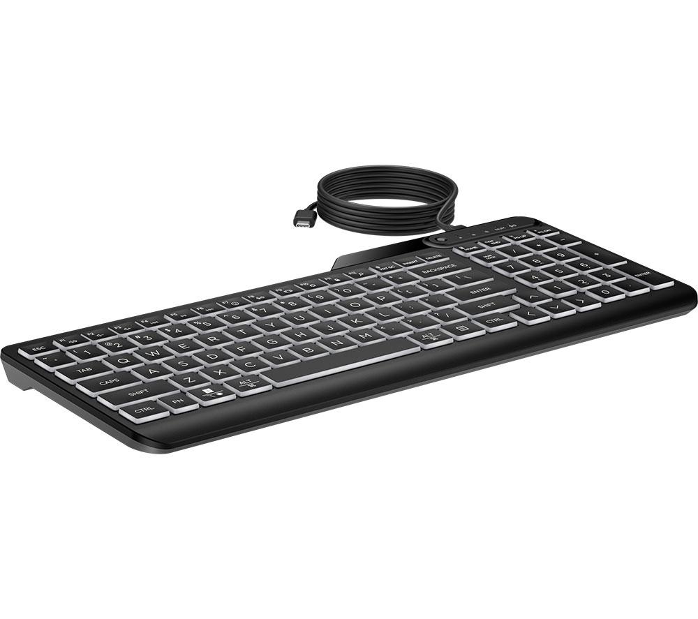 Teclado HP 400 retroiluminado - Negro