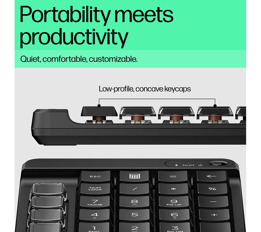 HP 430 Wireless Mechanical Numpad - Black