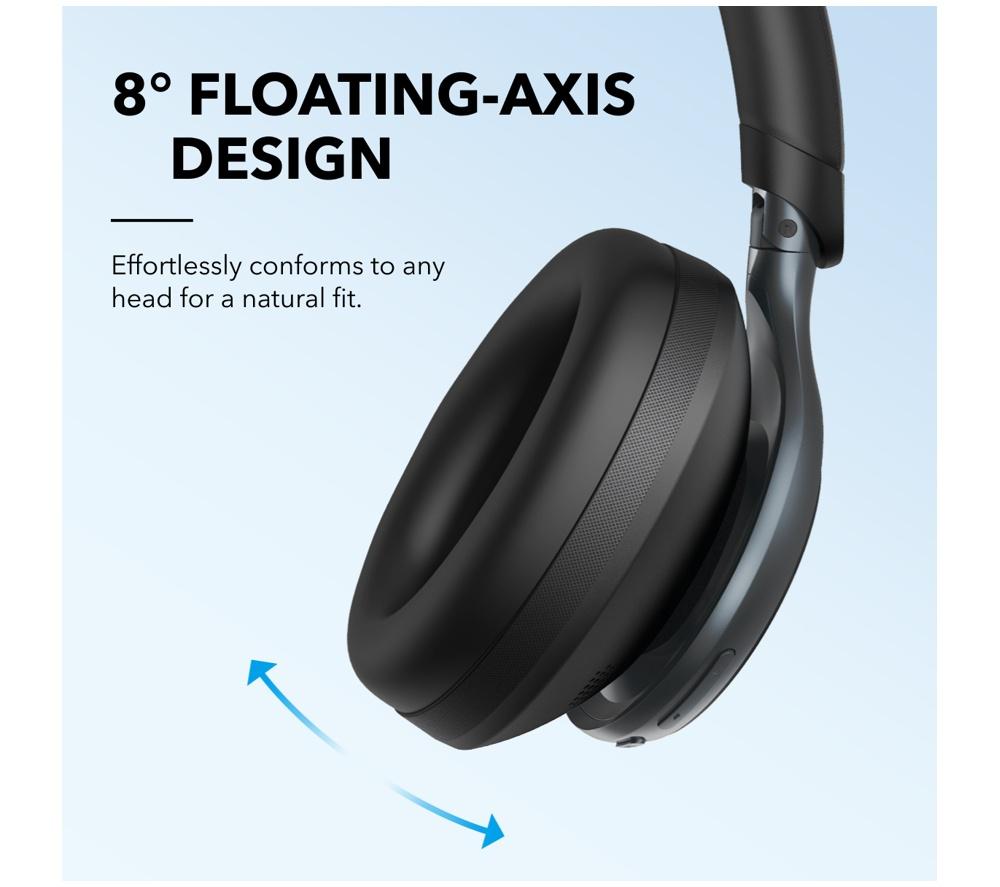 SOUNDCORE Space One Wireless Bluetooth Noise-Cancelling Headphones - Black
