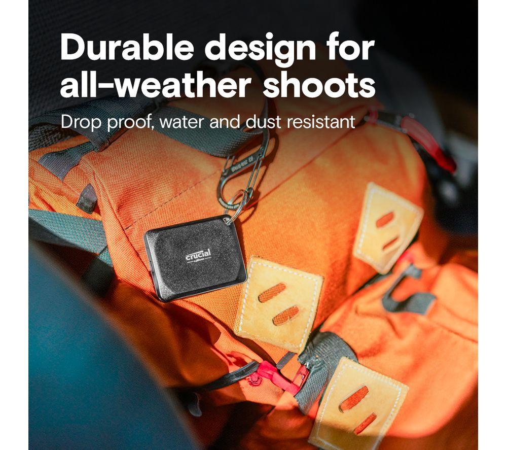 CRUCIAL X10 Pro External SSD - 2 TB, Black