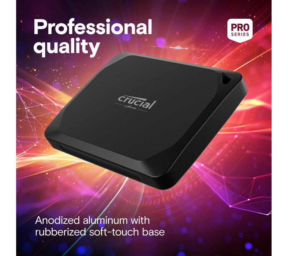 CRUCIAL X10 Pro External SSD - 2 TB, Black