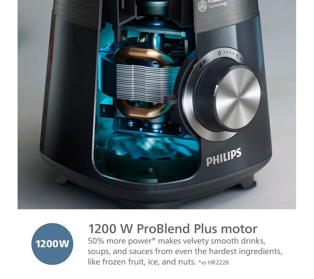 PHILIPS Series 5000 HR3030/00 Blender - Silver & Black