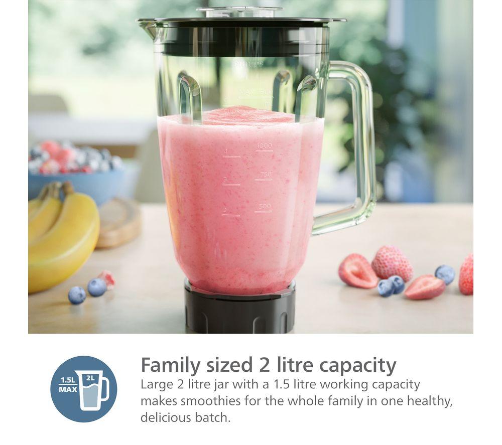 PHILIPS Series 5000 HR3030/00 Blender - Silver & Black