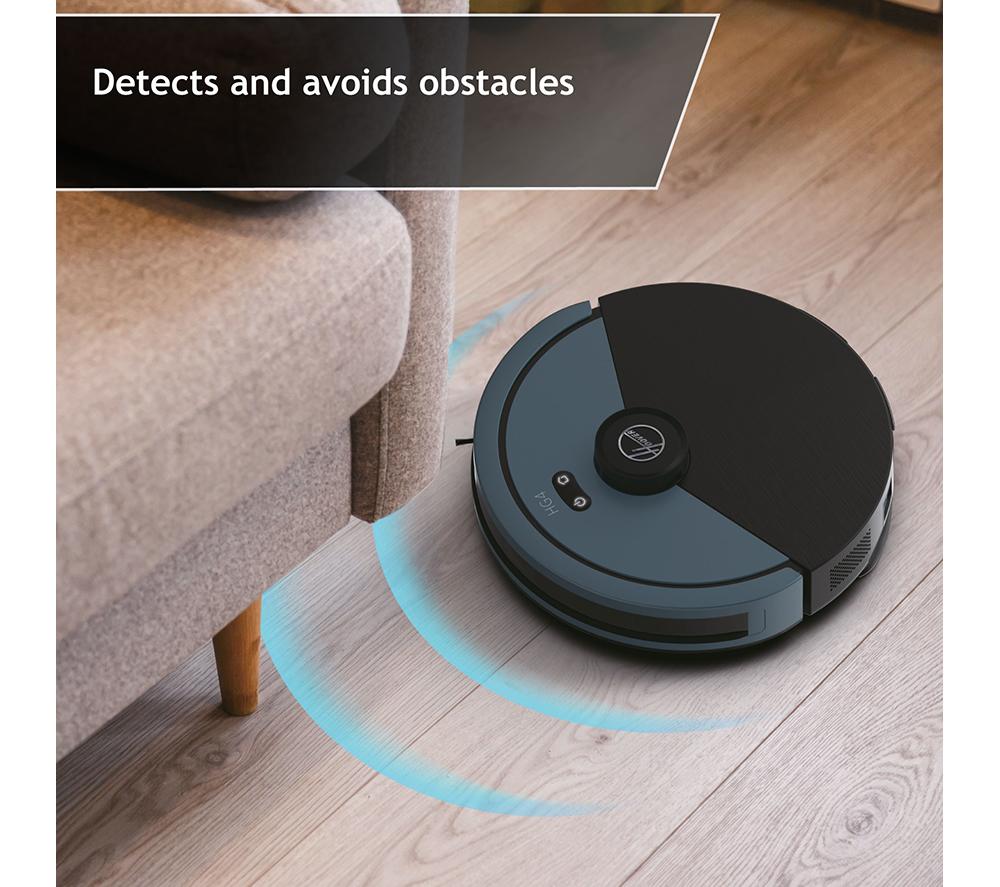 Robot aspirador HOOVER HG4 Hydro - Azul y negro