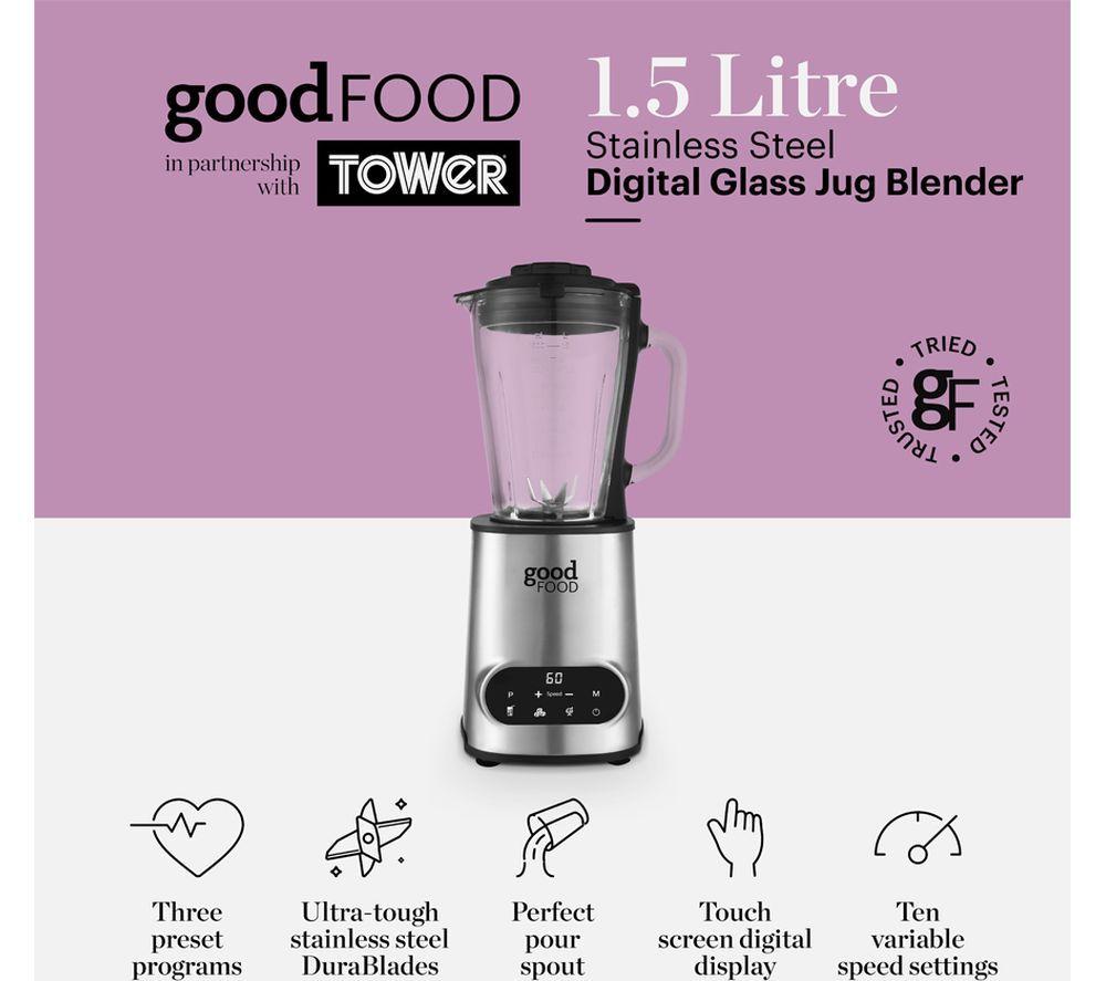GOOD FOOD GF12013 Blender - Silver