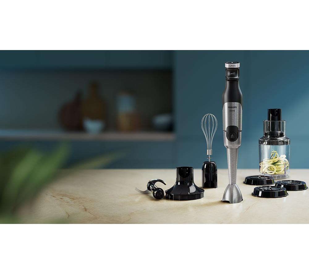 PHILIPS 5000 Series HR2684/00 Blender with Accessories - Black & Silver