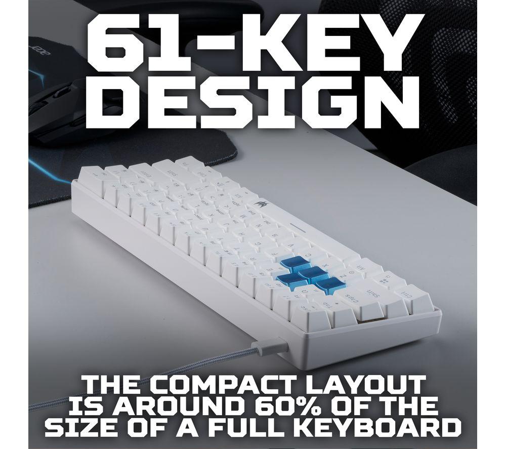ACER Predator Aethon 330 Wireless Mechanical Gaming Keyboard - White