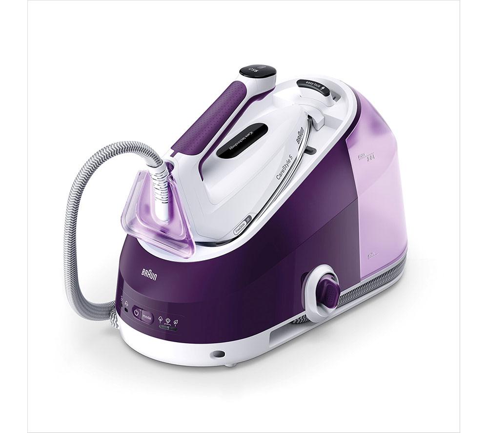 BRAUN CareStyle 5 IS5247VI Steam Generator Iron - White & Violet