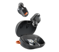 SKULLCANDY Sesh ANC Active Wireless Bluetooth Noise-Cancelling Earbuds - True Black & Orange