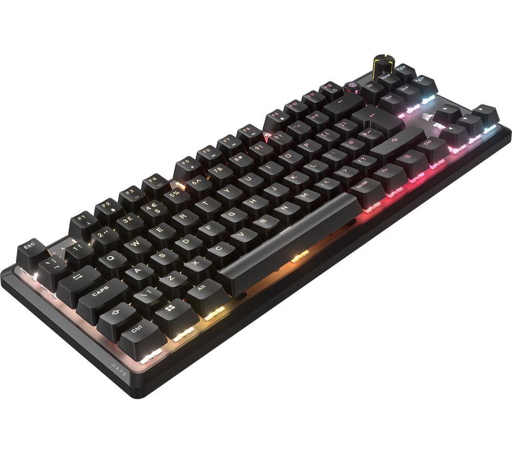 CORSAIR K70 CORE TKL RGB Mechanische Gaming-Tastatur – Schwarz