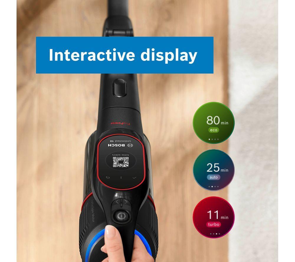 Aspiradora sin cable BOSCH Unlimited 10 BCS1051GB - Negro