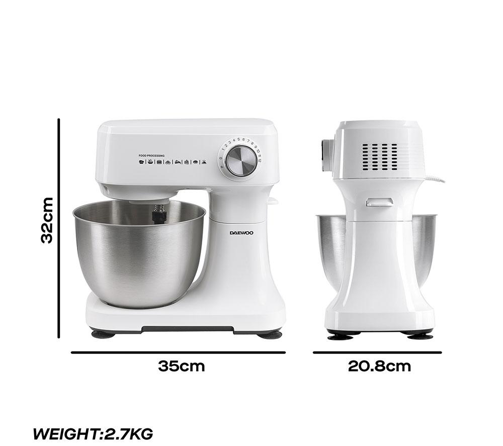 DAEWOO Essentials SDA2690GE Stand Mixer - White