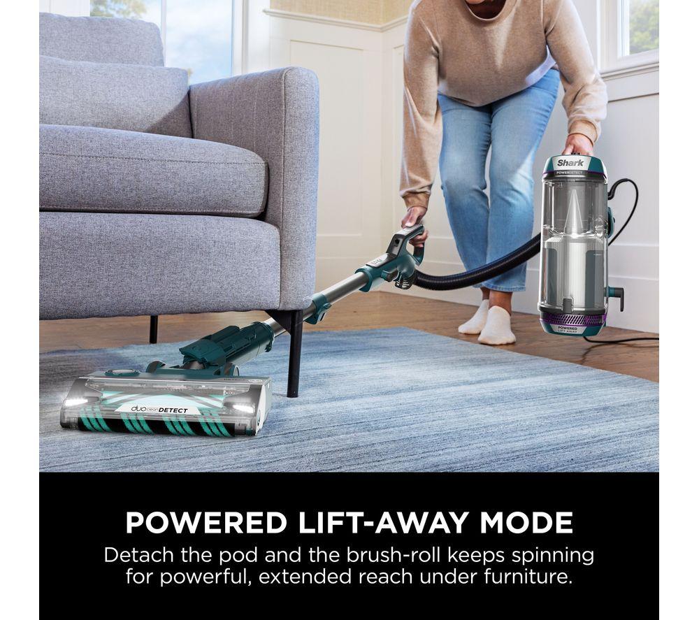 Aspiradora escoba sin bolsa SHARK PowerDetect Powered Lift-Away Pet AZ3900UKT - Azul cerceta oscuro