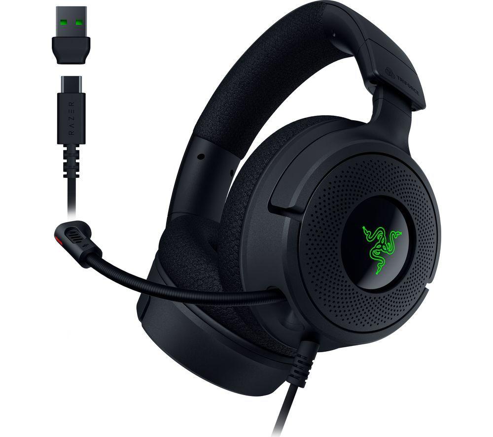 RAZER Kraken V4 X USB 7.1 Gaming-Headset - Schwarz