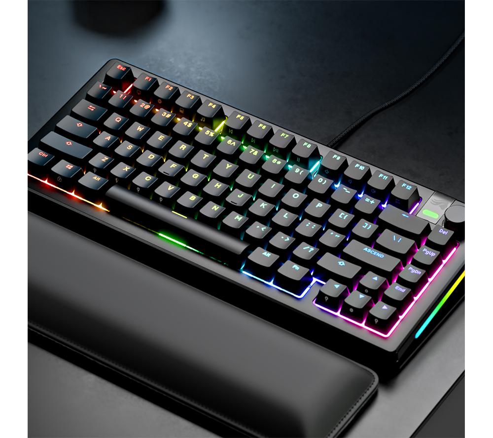 GLORIOUS GMMK 3 Pro Prebuilt 75% Mechanical Gaming Keyboard - Black