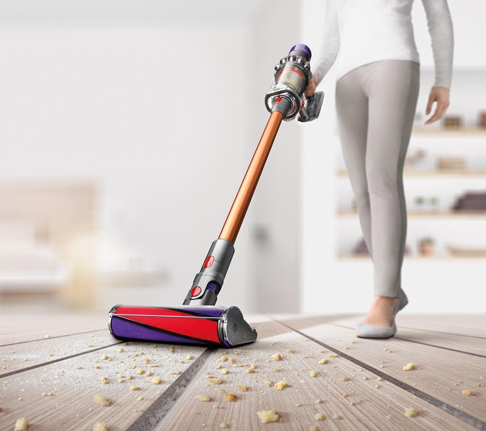 DYSON Cyclone V10 Total Clean Cordless Vacuum Cleaner - Grey & Purple