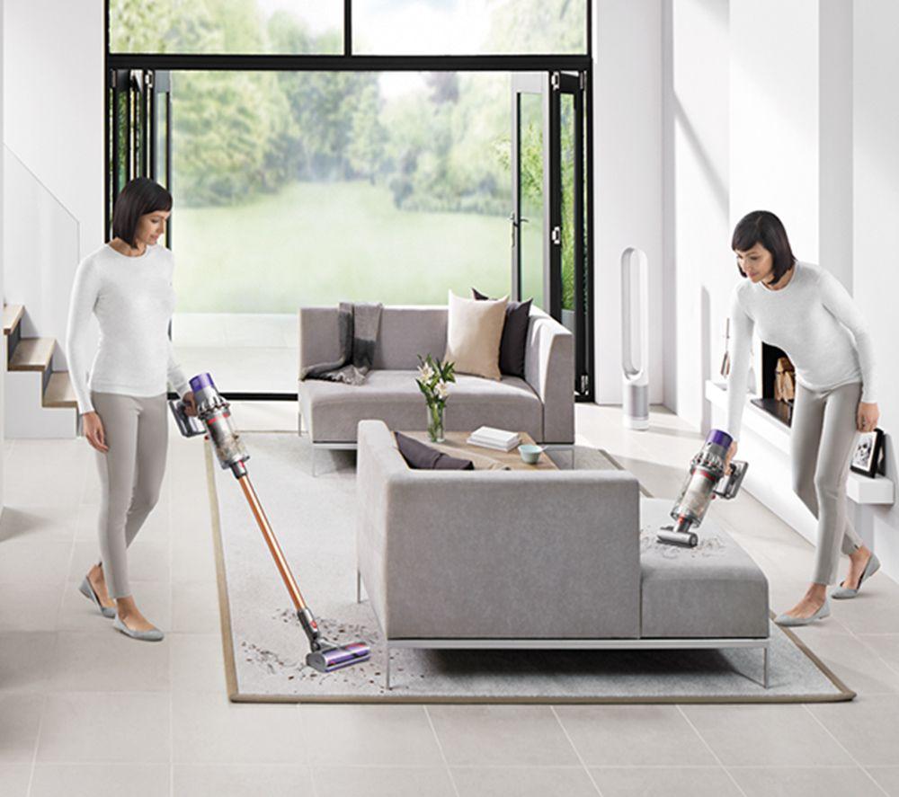 DYSON Cyclone V10 Total Clean Cordless Vacuum Cleaner - Grey & Purple