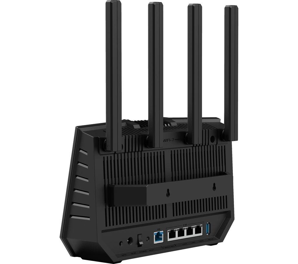 ASUS RT-BE92U WiFi Cable Router - BE 9200, Tri-band
