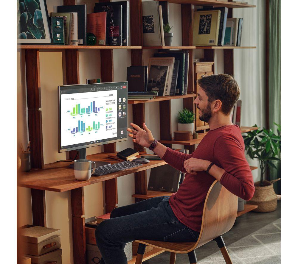 PC Todo en Uno HP OmniStudio X 27-cs0003na 27" - Intel® Core™ Ultra 7, 1 TB SSD, Plata