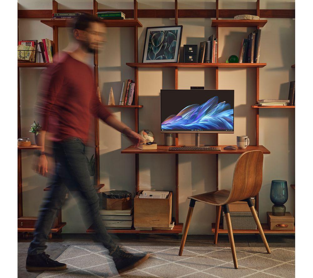 PC Todo en Uno HP OmniStudio X 27-cs0003na 27" - Intel® Core™ Ultra 7, 1 TB SSD, Plata