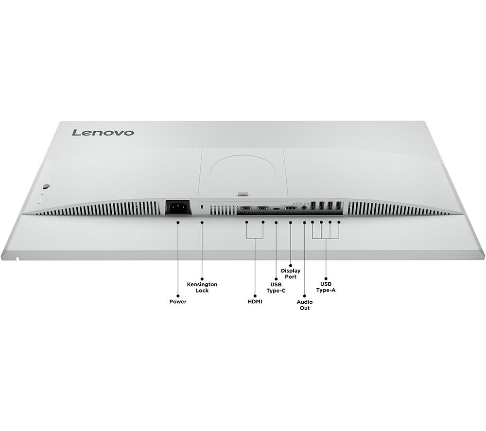 Monitor WLED IPS LENOVO L27h-4A Quad HD de 27" - Gris