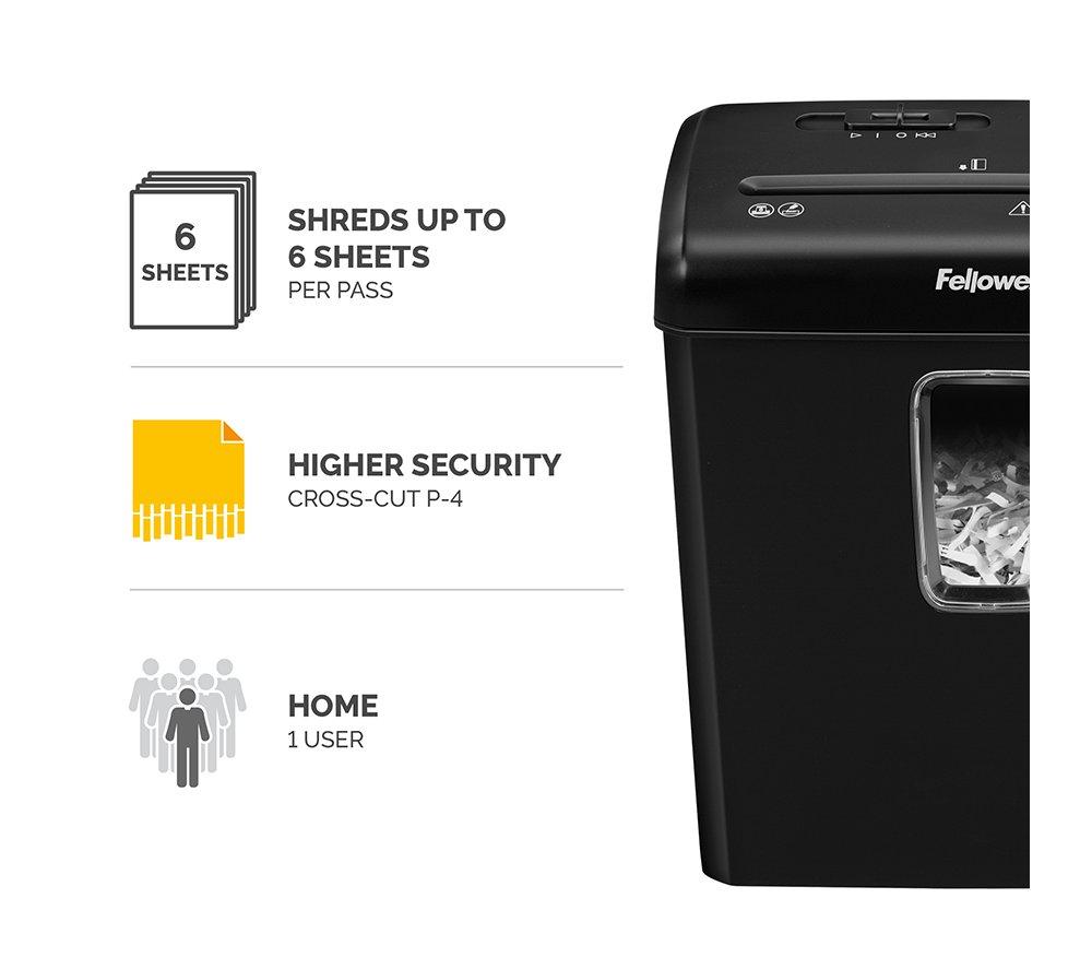 FELLOWES Powershred P-30C Cross Cut Paper Shredder